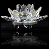 Kristal Lotus groot - 9 - Glas - L