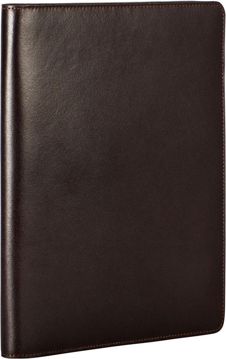 LEONHARD HEYDEN Leren schrijfmappen Dakota Schreibmappe 7560 Braun donkerbruin