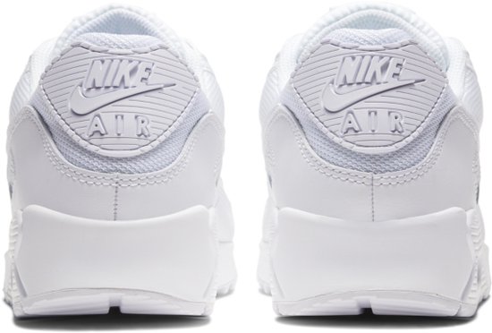 Nike Air Max 90 Heren Sneakers - White/White-White-Wolf Grey - Maat 43 - Nike
