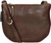 Fred De La Bretoniere Crossbodytas Soft Nappa Leer Leer - bruin