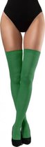 kousen dames polyester groen one-size