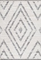 Modern berber-look vloerkleed Taznaxt - crème 5108 - 120x170 cm