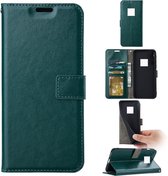Portemonnee Book Case Hoesje Geschikt voor: Nokia XR20 -  groen