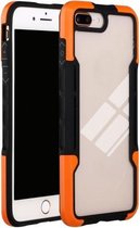 TPU + pc + acryl 3 in 1 schokbestendige beschermhoes voor iPhone SE 2020/8/7 (oranje)