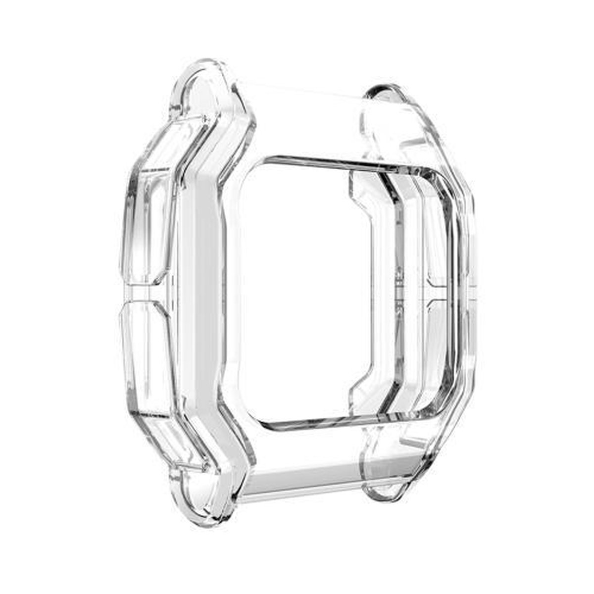 Voor Amazfit Neo TPU Half-pack Candy Color Beschermhoes (transparant)