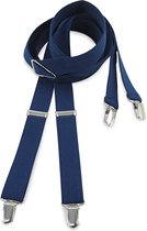 JB Collection - Bretels - bretels marineblauw smal - marineblauw