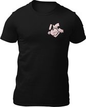 Bite Me - Hentai Heren T-Shirt -Getailleerd - Katoen - Ronde Hals