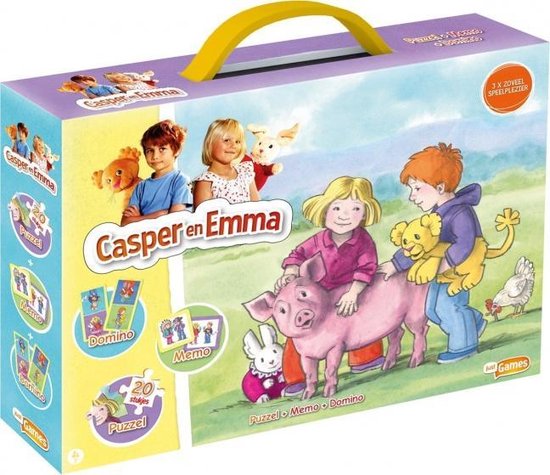 Afbeelding van het spel spelbox Casper en Emma 3-delig