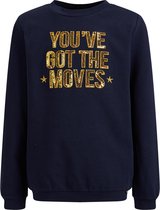 WE Fashion Meisjes T-shirt met pailletten applicatie