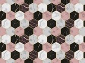 Placemat vinyl | Pink marble