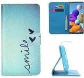 Samsung A21s Hoesje Wallet Case Smile