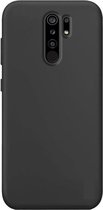 Xiaomi Redmi 9 - Silicone Hoesje - Zwart