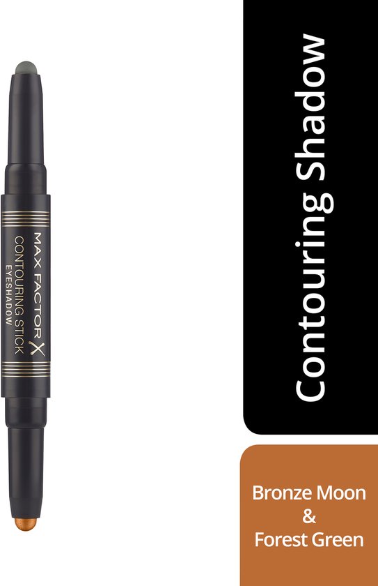 Max Factor Contouring Oogschaduw Stick - Bronze Moon/Forest Green