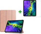 iPad Pro 2020 Hoes en Screenprotector - 11 inch - Tablet hoes en Screenprotector - RosÃ© Goud