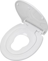 Bol.com Tiger Tulsa - Toiletbril met deksel - Thermoplast Wit aanbieding