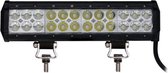 M-Tech LED Lichtbalk - dubbele rij - rechte vorm - 72W - 4800 Lumen