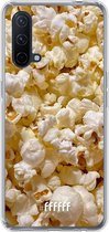 6F hoesje - geschikt voor OnePlus Nord CE 5G -  Transparant TPU Case - Popcorn #ffffff