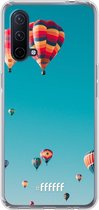 6F hoesje - geschikt voor OnePlus Nord CE 5G -  Transparant TPU Case - Air Balloons #ffffff