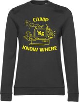 Stranger Things Sweater/trui -2XL- Camp Know Where Zwart