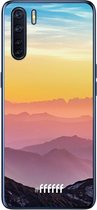 6F hoesje - geschikt voor OPPO A91 -  Transparant TPU Case - Golden Hour #ffffff