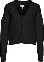 Vero Moda Vest Vmrosie Ls V-neck Knit Vma Sl 10254609 Black Dames Maat - S