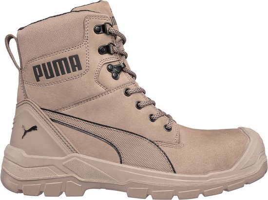 Foto: Puma conquest stone hoog s3 630740 beige 41