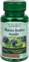 Nature's Garden - Blauwe Bosbes 375mg - 100 Tabletten - Supplementen