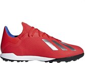 adidas Performance X 18.3 Tf Heren De schoenen van de voetbal rood 42 2/3