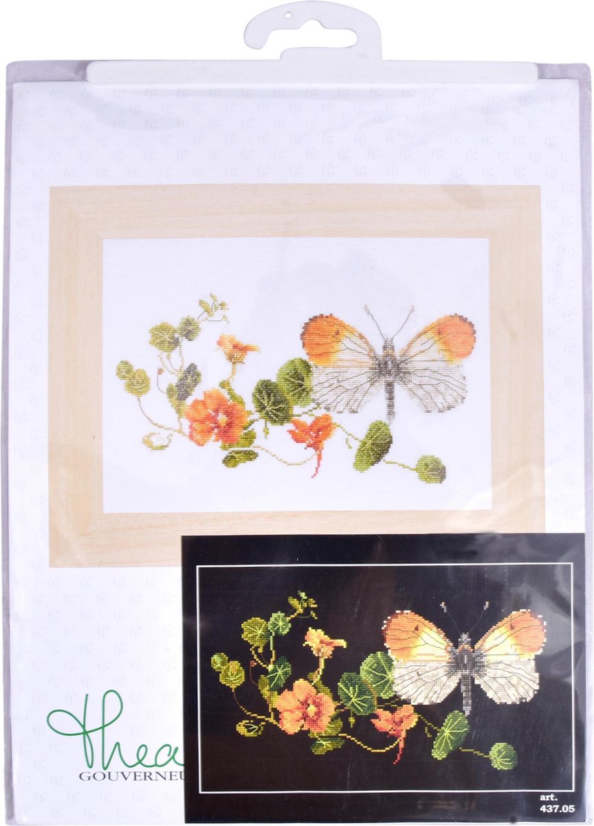 Thea Gouverneur - Borduurpakket met telpatroon - 548.05