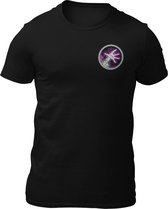 World of Warcraft - Warlock Class  - Heren T-Shirt -Getailleerd - Katoen - Ronde Hals