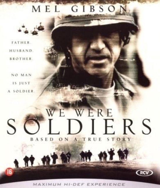 Mel Gibson als soldaat in "We Were Soldiers", gebaseerd op een waargebeurd verhaal.