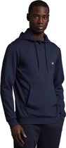 Lyle and Scott OTH Fly Fleece Hoodie heren casual sweater marine