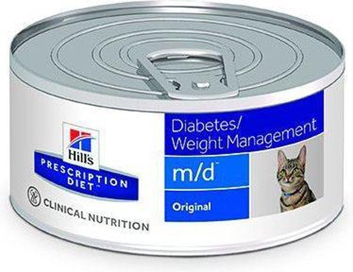 Hill's m/d Feline blik 24x 156 g