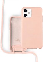 iPhone 11 Case - Wildhearts Silicone Lovely Pink Cord Case - iPhone