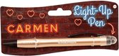 Paper Dreams Balpen Light-up Carmen Junior Goud