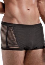 Male Power -   Seamless Open Blind Short - Black - One Size