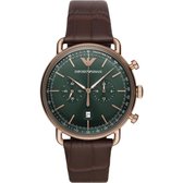 Emporio Armani heren horloge analoog quartz One Size 88174445
