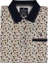 Fellows United Korte mouw Polo shirt - 11.3630 Beige (Maat: L)