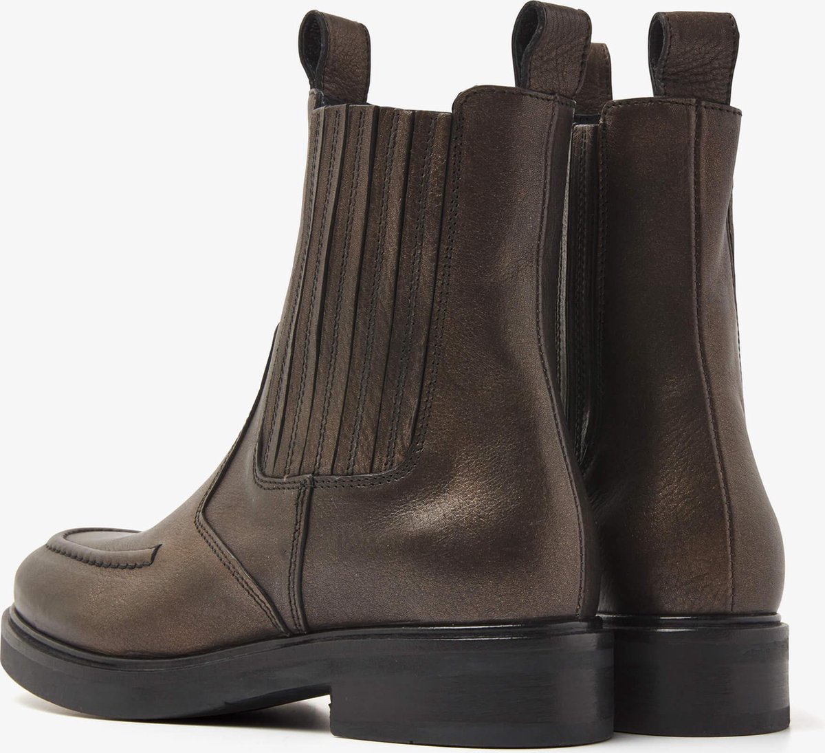 VIA VAI Johanna Vance Chelsea Boots - Enkellaarsjes - Bruin - Maat 41 |  bol.com