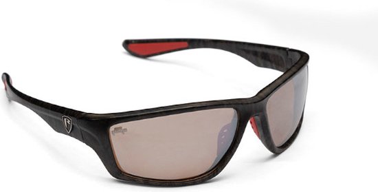 Fox Rage Camouflage Frame - Grey Lens Mirror Blue - Zonnebril - Zwart van Fox Rage — afbeelding 2