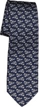 Michaelis stropdas - blauw met kreeftjes
