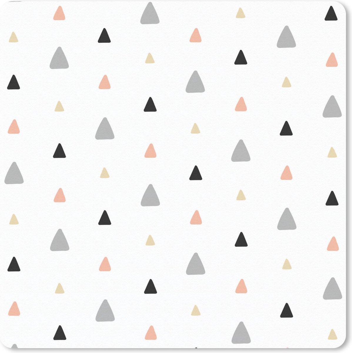 Muismat 30x30 cm - Mousepad Pastel - Vorm - Patroon - Muismatten