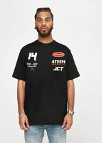 JORCUSTOM Sponsor Loose Fit T-Shirt - Zwart - Volwassenen - Maat S