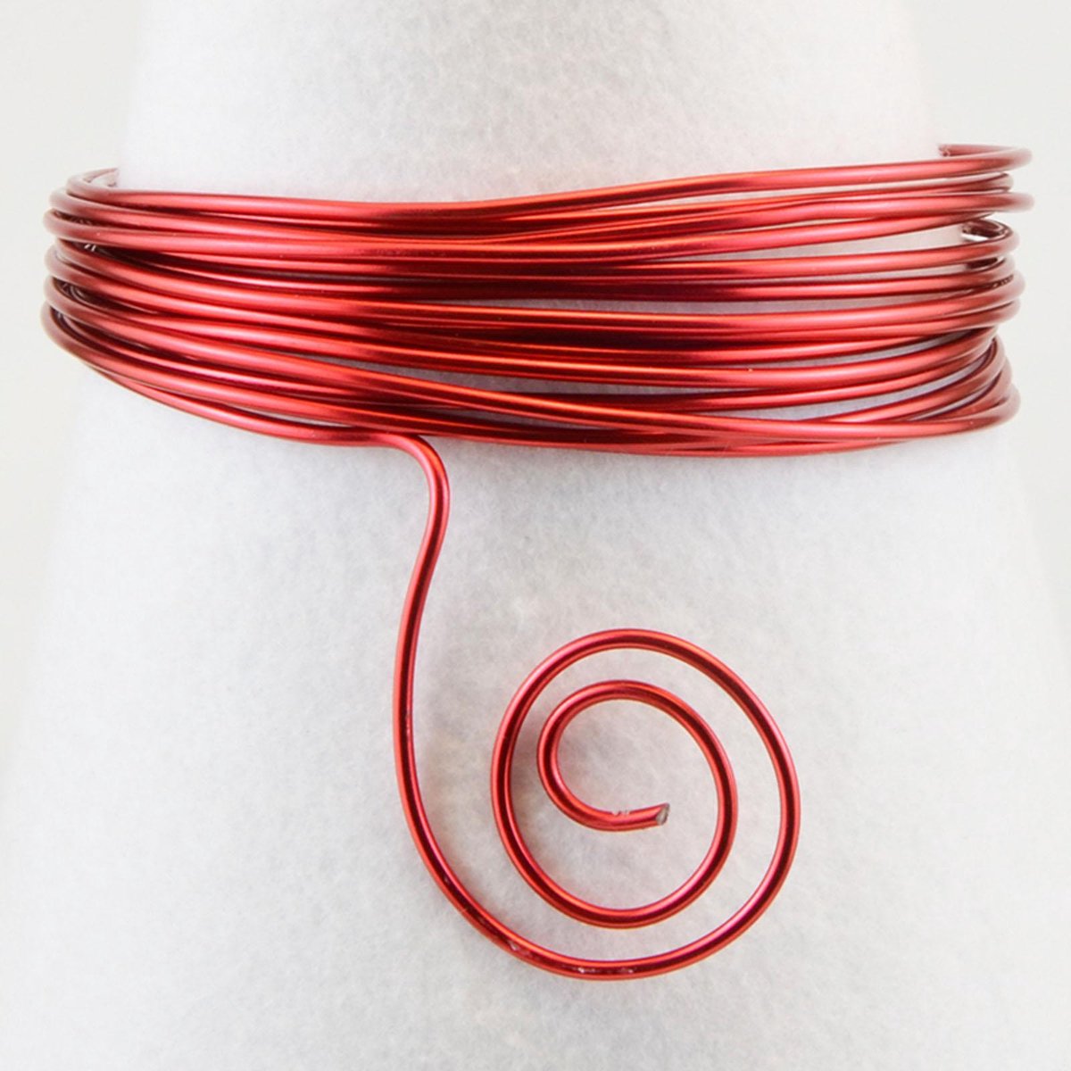 Vaessen Creative Aluminium Draad - 2mm - 50m - Rood