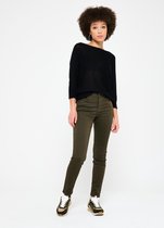 LOLALIZA Skinny broek - Khaki - Maat 38