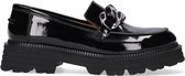Chain Detail 105 373 Loafers - Instappers - Dames - Zwart - Maat 37