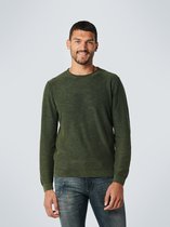 No Excess Pullover Mannen Donkergroen, Xl