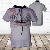 Heren shirt Exclusive wit  XXL -Violento-XXL-t-shirts heren