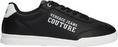 Versace Jeans Open'70 Dis So3 Lage sneakers - Leren Sneaker - Heren - Zwart - Maat 40