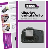 dipos I 2x Beschermfolie helder compatibel met Canon Eos 10D Folie screen-protector